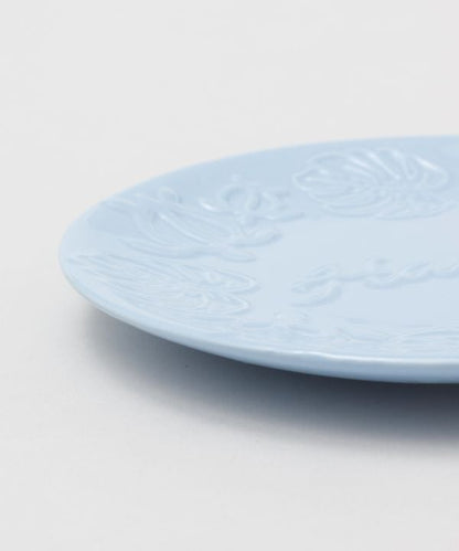 ALOHA ホヌプレート ホワイト ブルー ハワイアン 陶器 お皿 キッチン雑貨